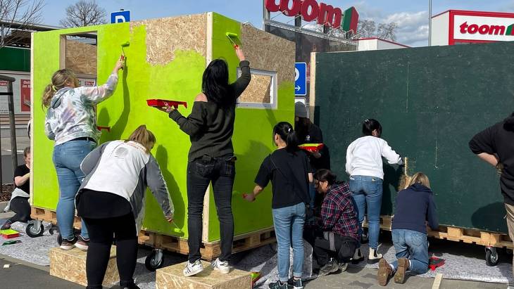 3,2 Quadratmeter Hoffnung: Wohnboxen für Obdachlose