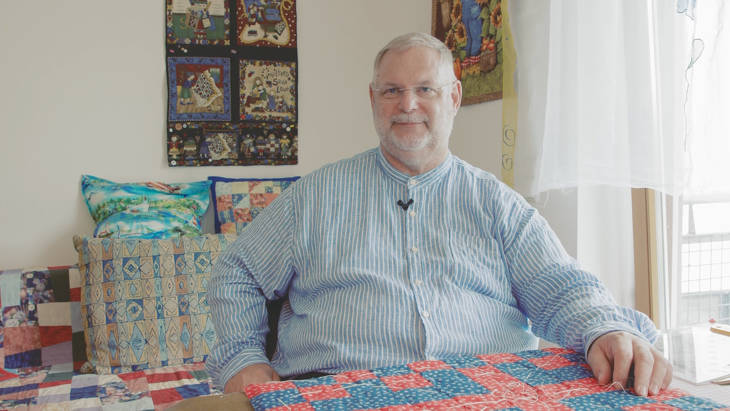 Stich für Stich - Quiltkunst eines nähenden Pfarrers