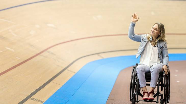 Trotz Handicap voll im Leben: Kristina Vogel