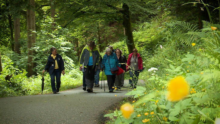 Auf dem Hoffnungsweg durch die Landesgartenschau