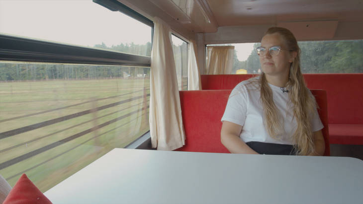 Der NimBus - Rebecca auf Tour