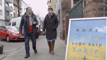 Café Yakir - Ein Jahr Krieg in der Ukraine