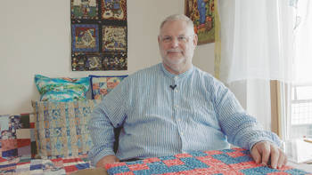 Stich für Stich - Quiltkunst eines nähenden Pfarrers