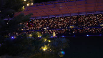 Alle Jahre wieder: Weihnachtliches Stadionsingen