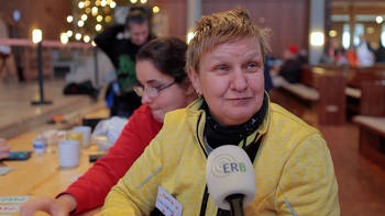 Suppenküche in der Kirche